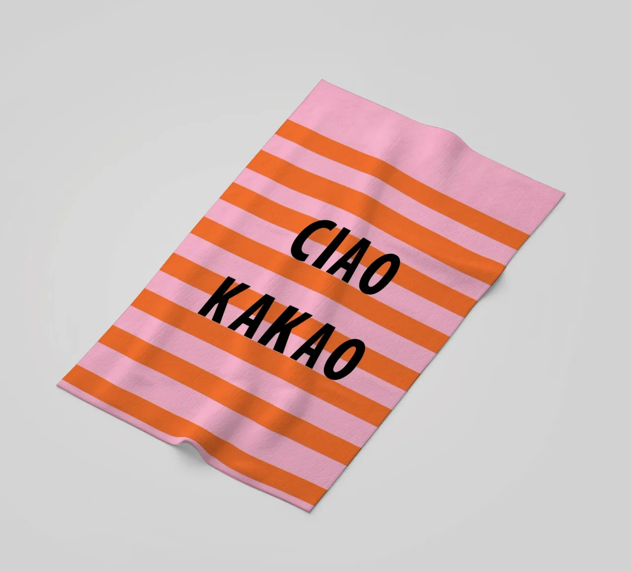 Ciao e cacao telo mare da Carinaprint