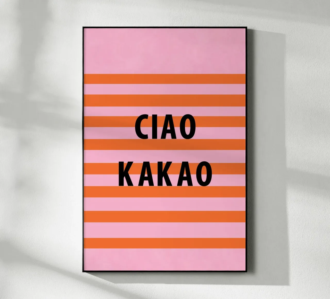 Ciao e cacao plexiglass da Carinaprint