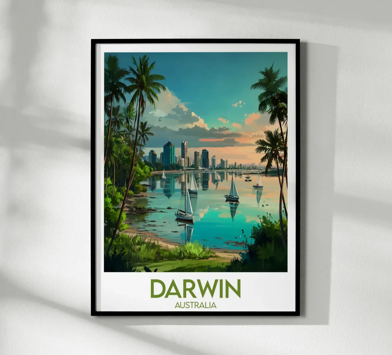 Darwin affiche poster de Frame the World