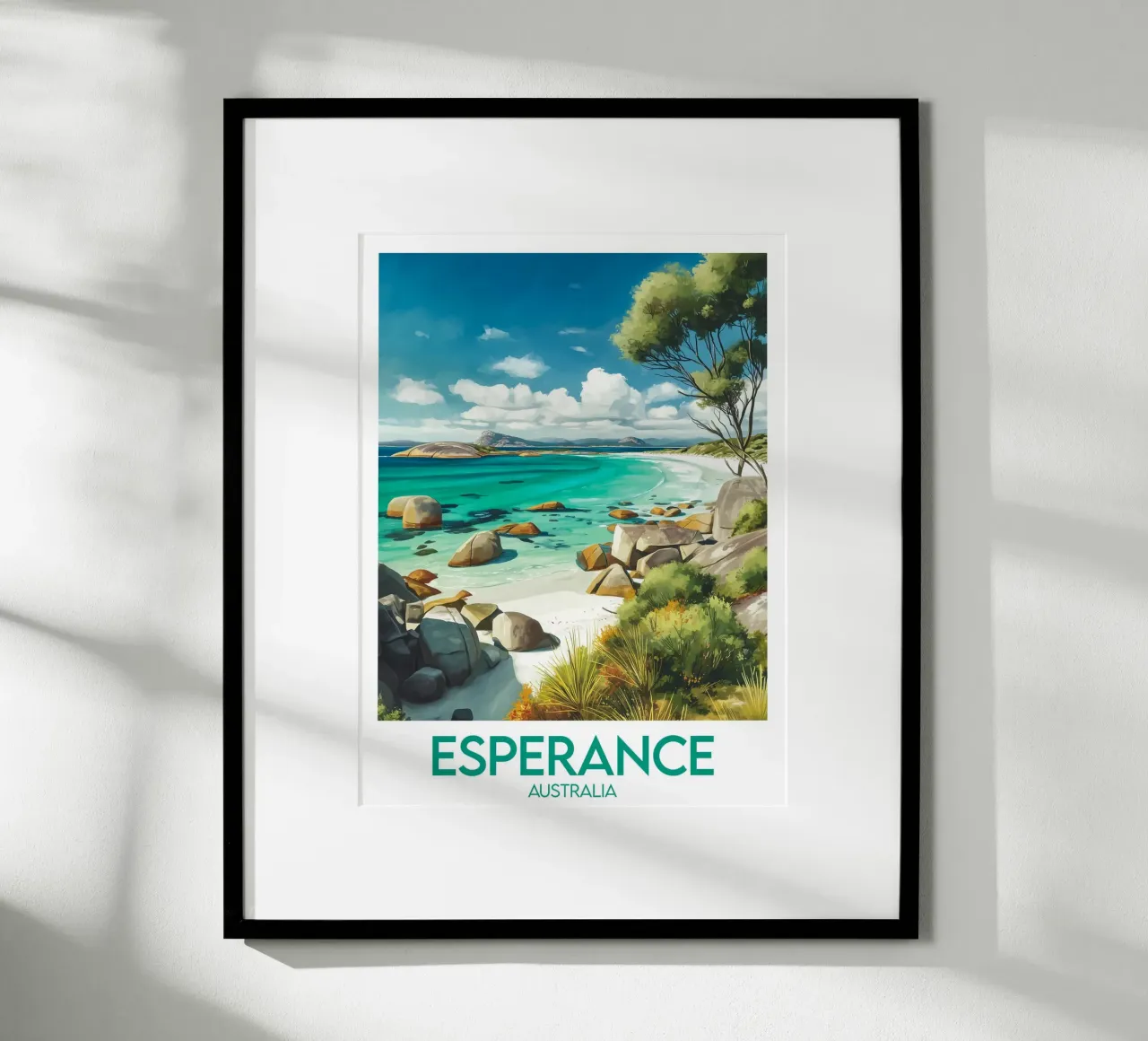 Affiche Esperance poster da Frame the World
