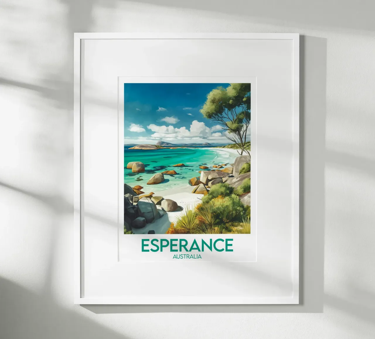 Affiche Esperance poster da Frame the World