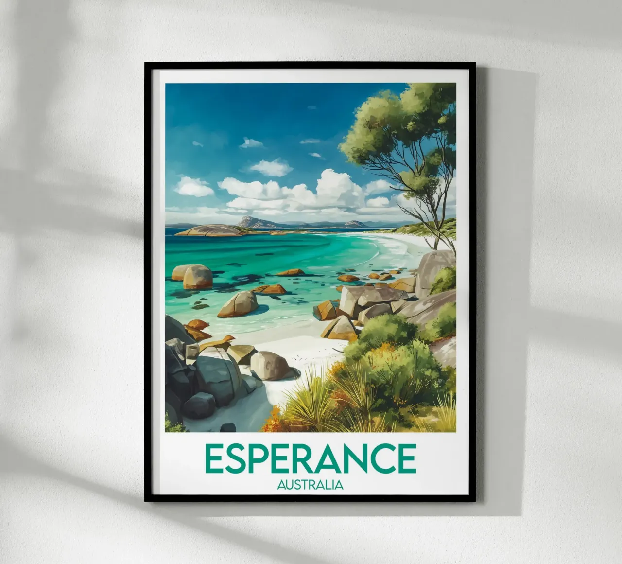 Affiche Esperance poster da Frame the World