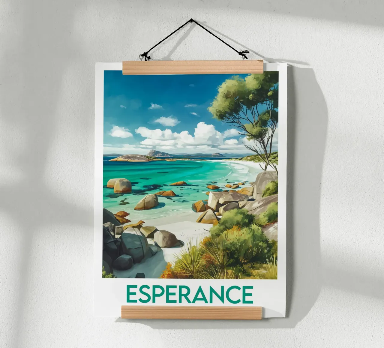 Affiche Esperance poster da Frame the World