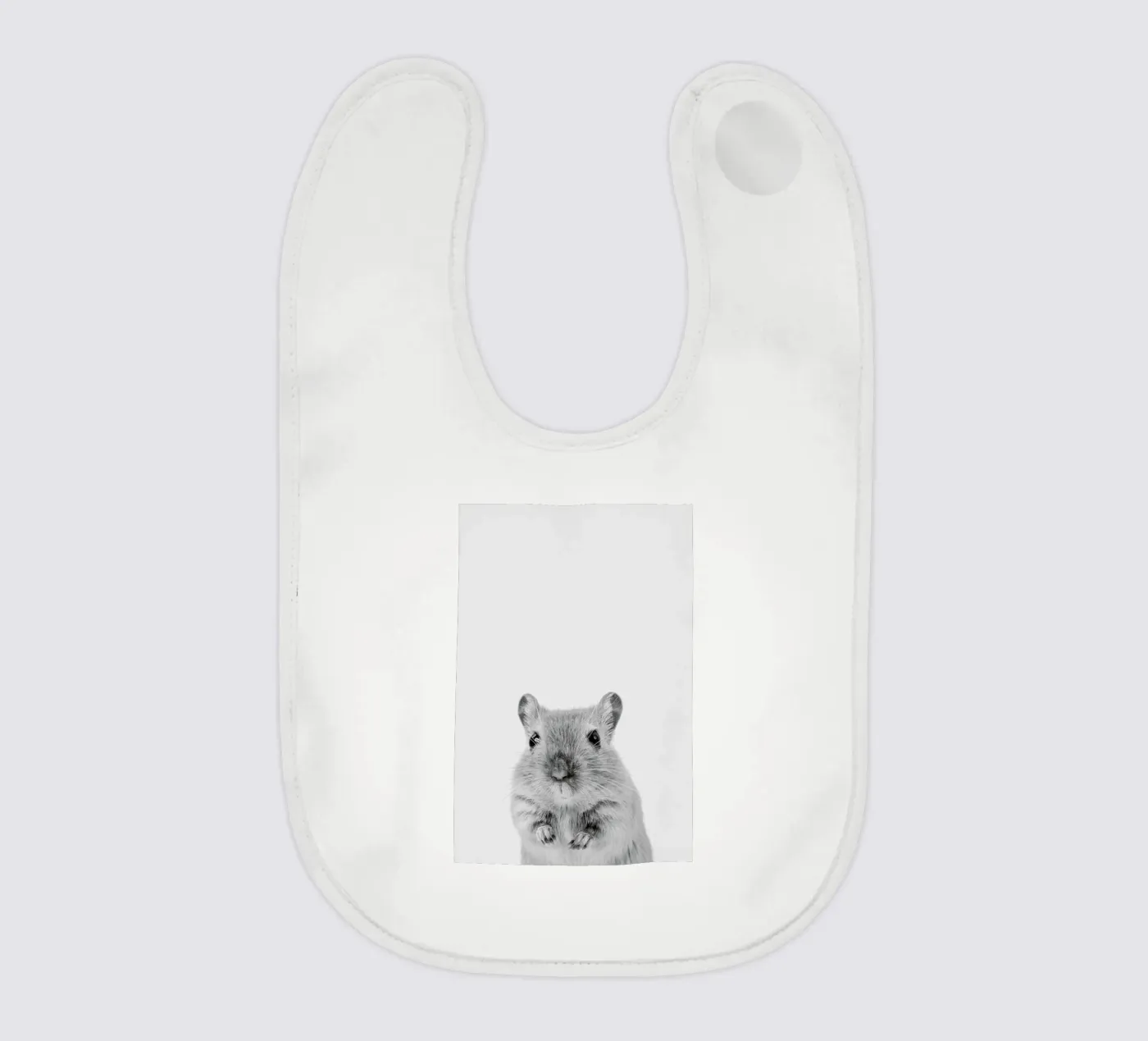 Mouse II baby bib by Paws & Claws