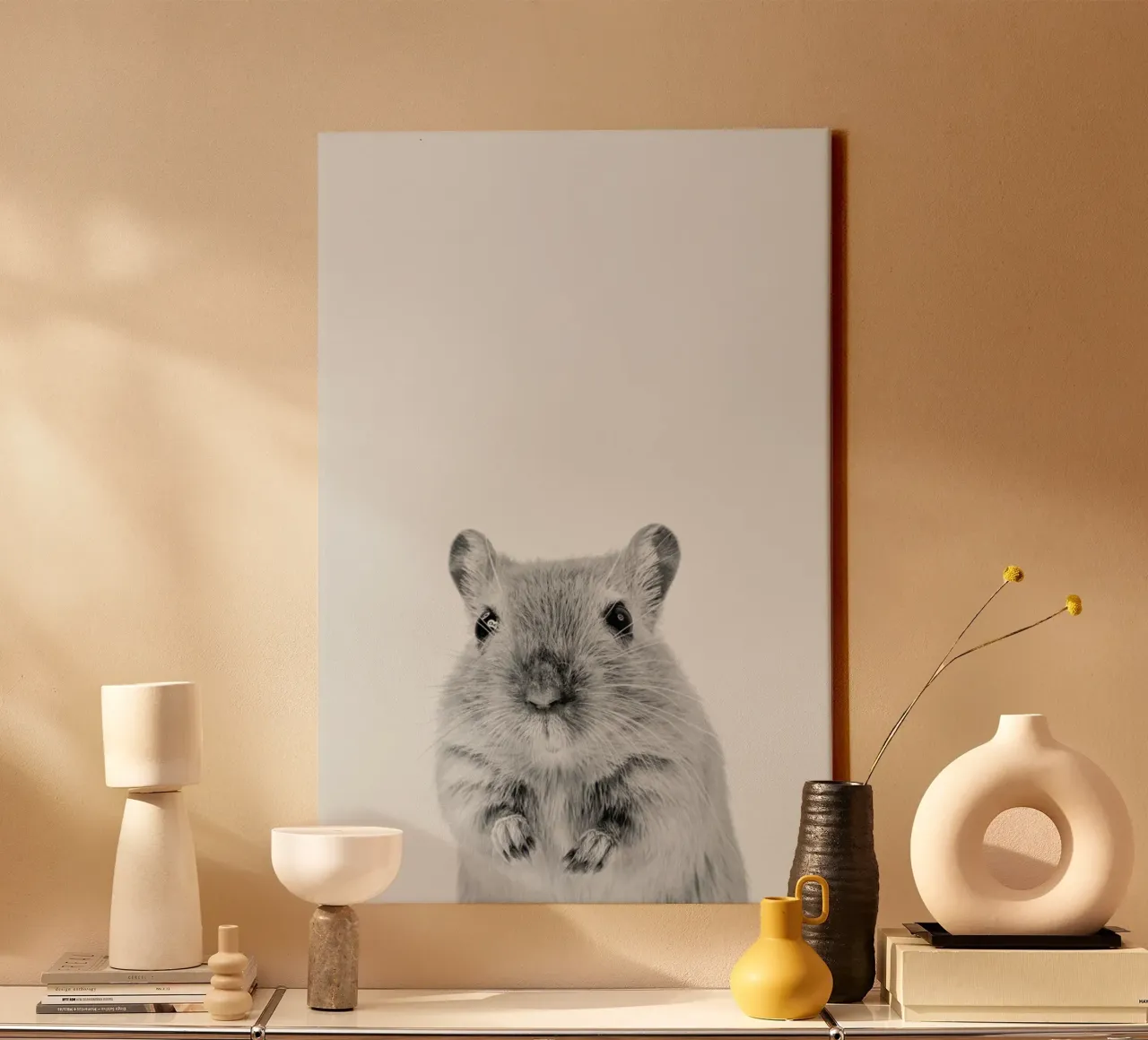 Mouse II tela con Cornice a cassetta da Paws & Claws