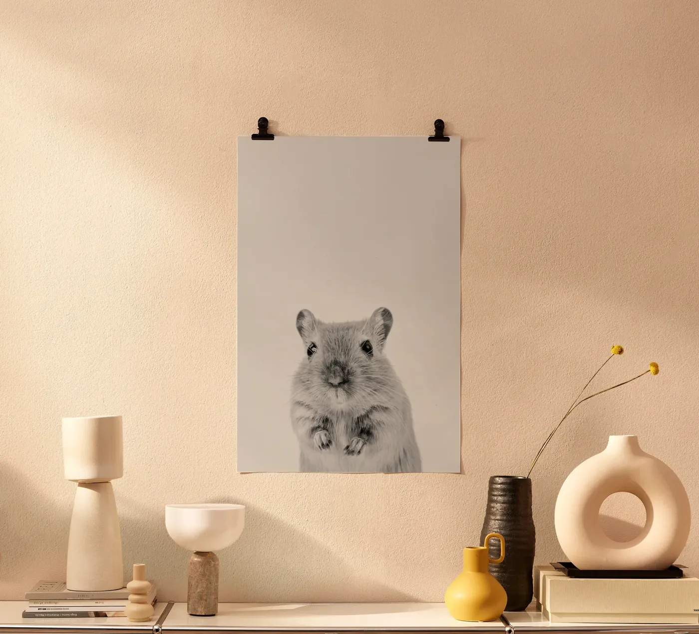 Mouse II poster van Paws & Claws