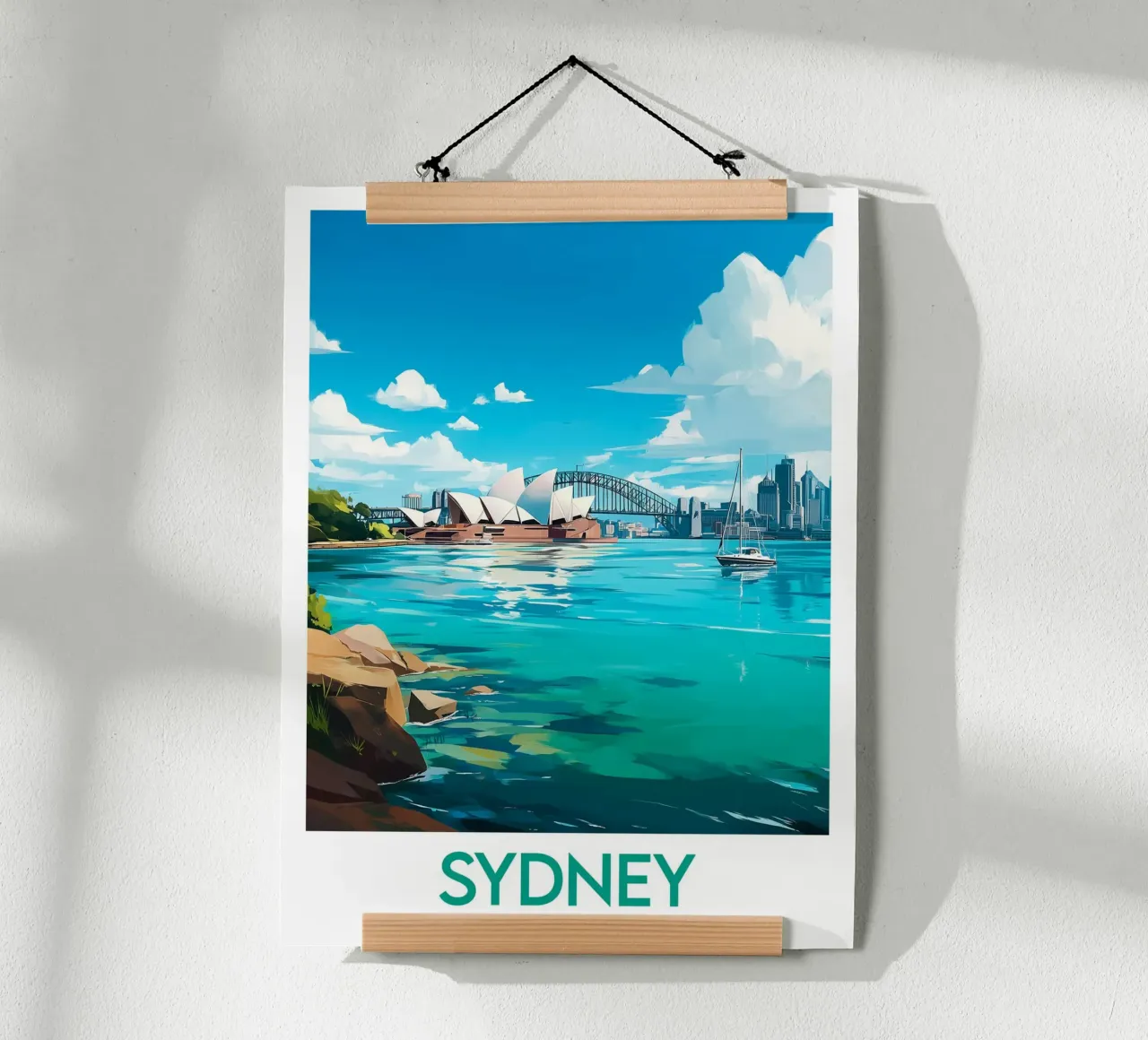 Affiche Sydney Australie poster by Frame the World
