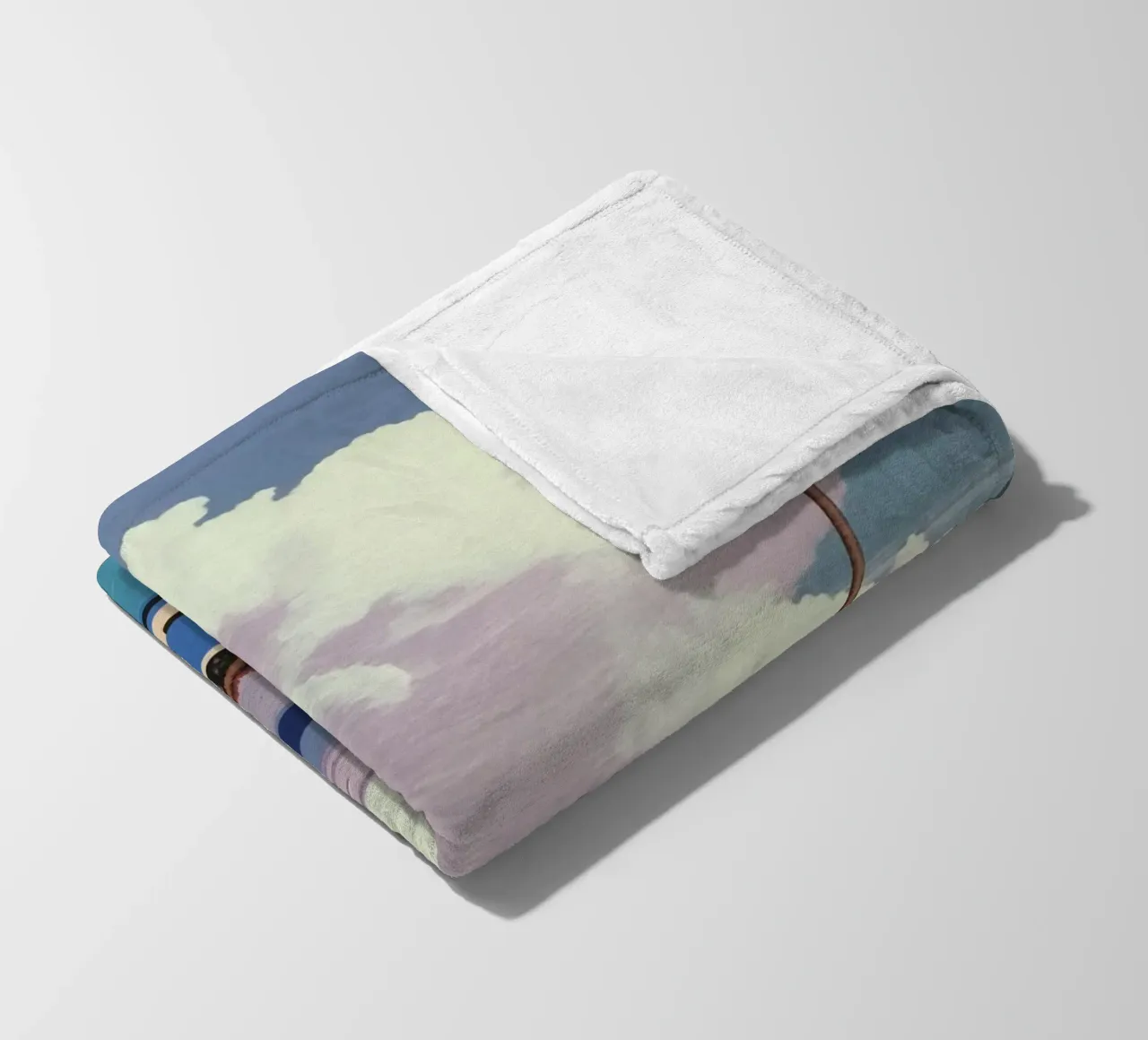 Paesaggio marino - nagai coperta in pile da Perdana shop