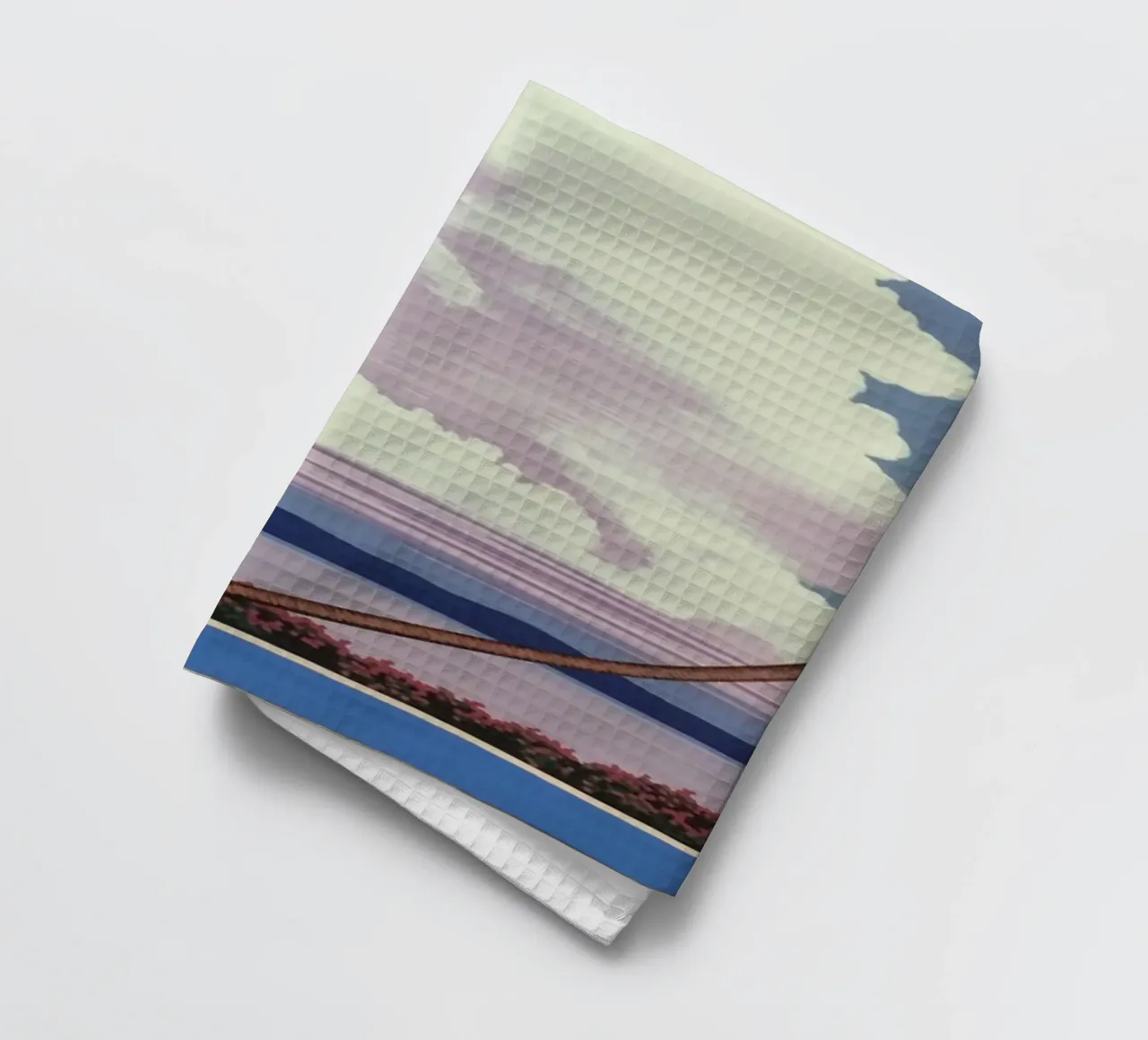 Scenery Sea - nagai tea towel by Perdana shop