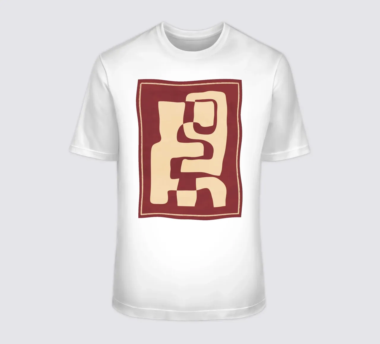 Arte astratta 55A t-shirt da ThingDesign