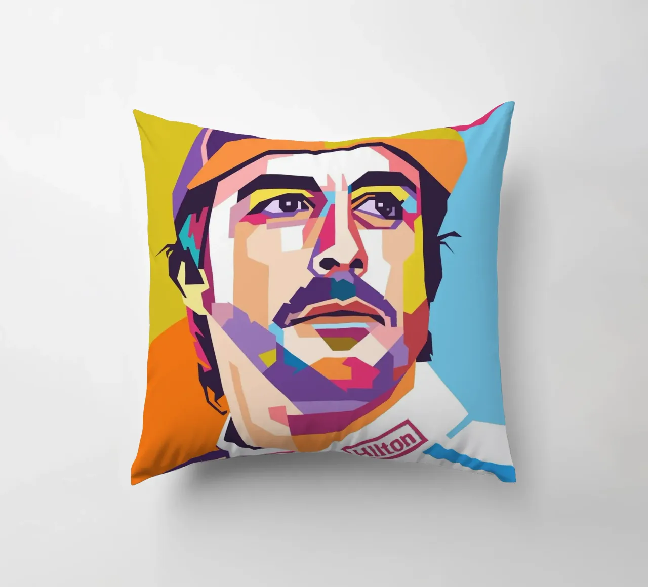 Fernando Alonso Formula Uno cuscino da Hantamrata