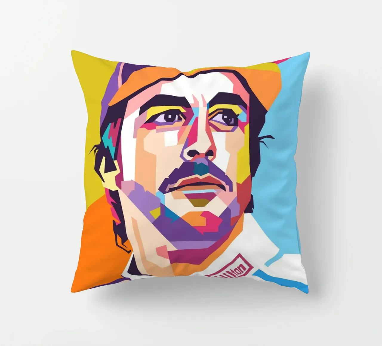 Fernando Alonso Formula Uno cuscino da Hantamrata