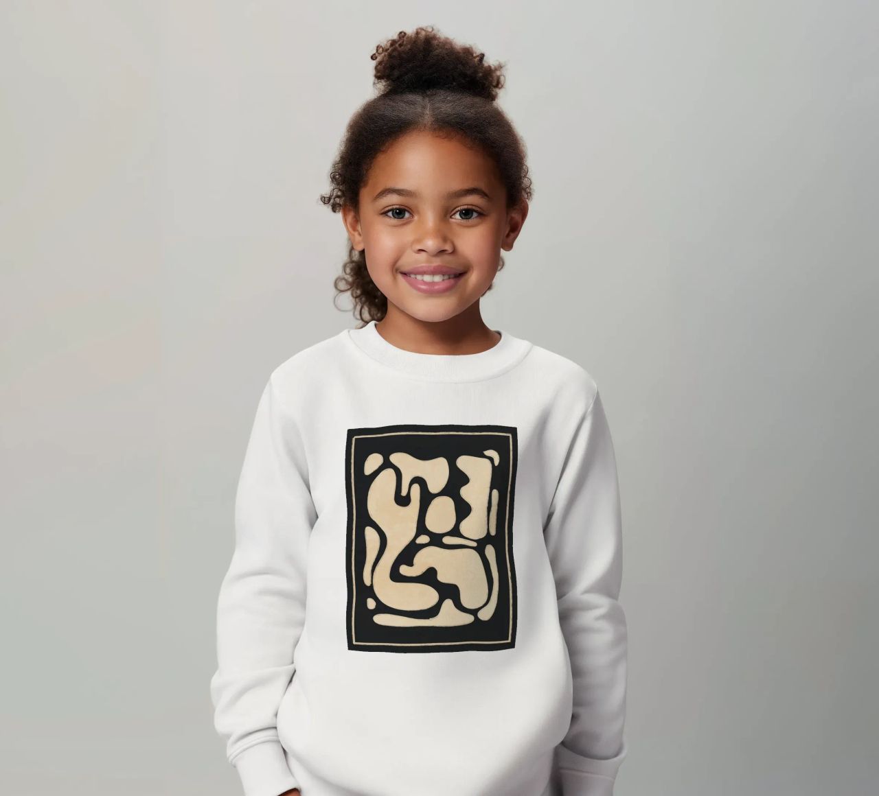 Forme astratte moderne e minimali 20 felpa bambino da ThingDesign