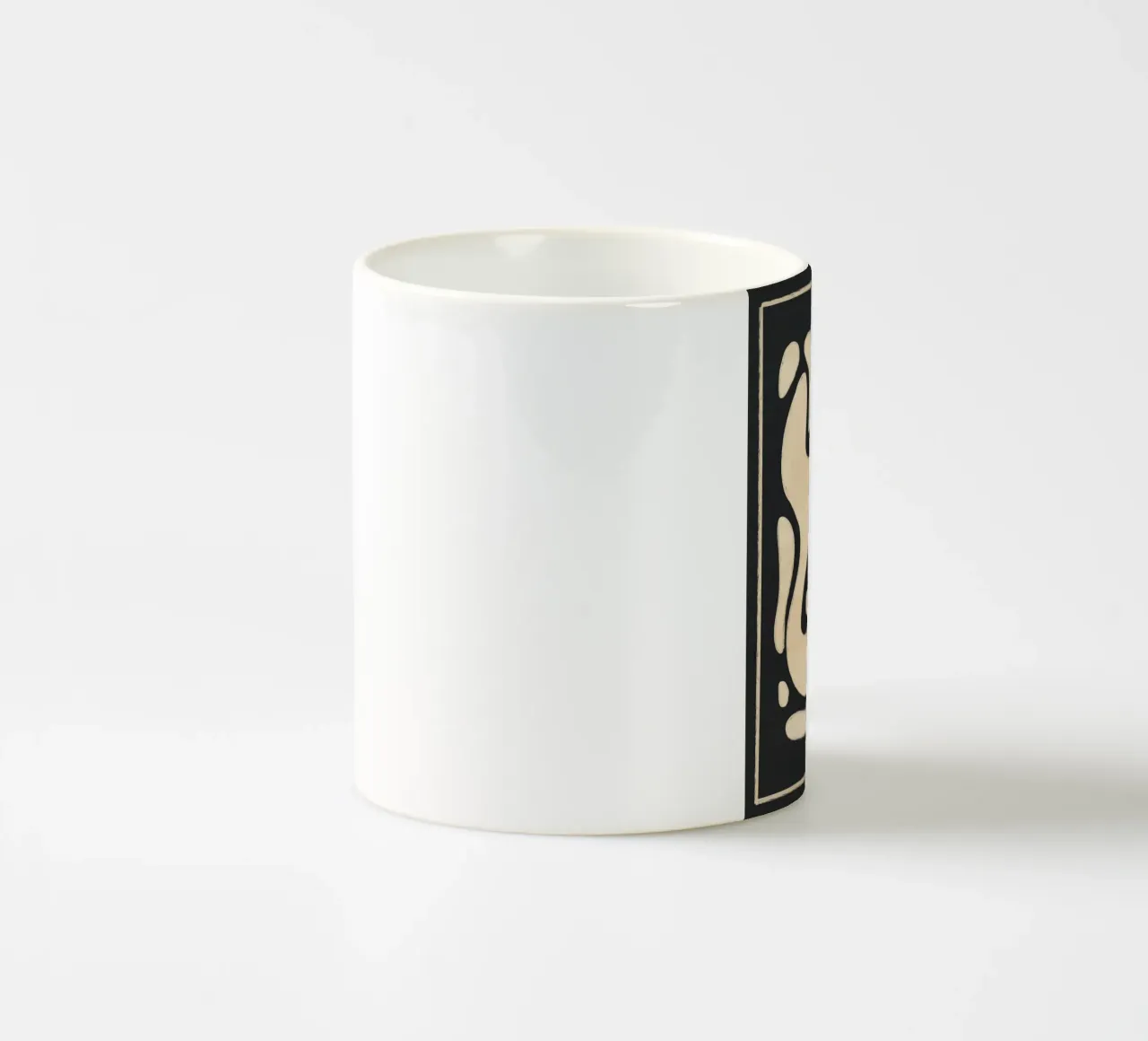 Forme astratte moderne e minimali 20 tazza in ceramica da ThingDesign