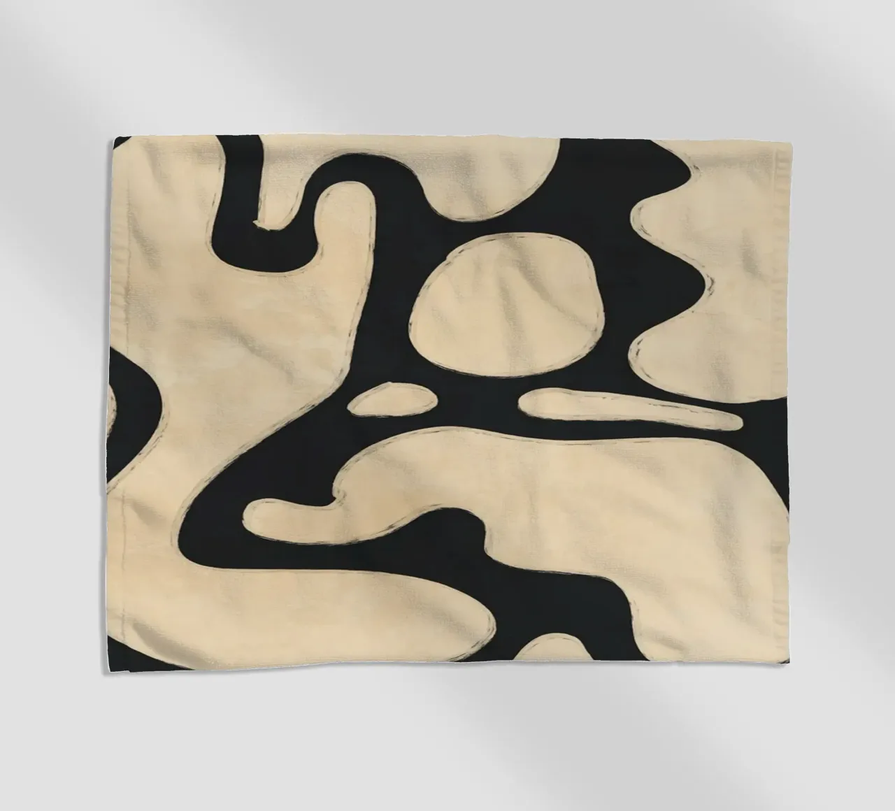 Modern Abstract Minimal Shapes 20 beach towel by ThingDesign