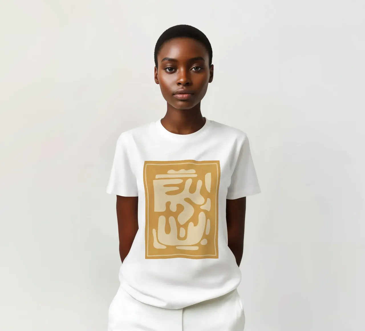 Forme astratte moderne e minimali 21 t-shirt da ThingDesign