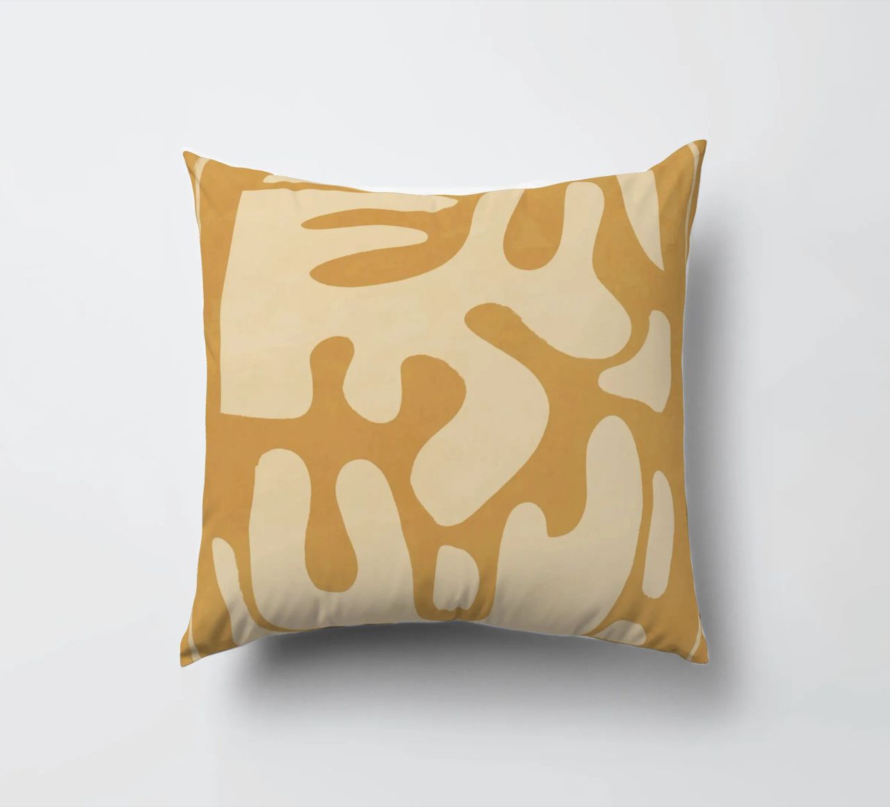 Modern Abstract Minimal Shapes 21 decorative cushion by ThingDesign