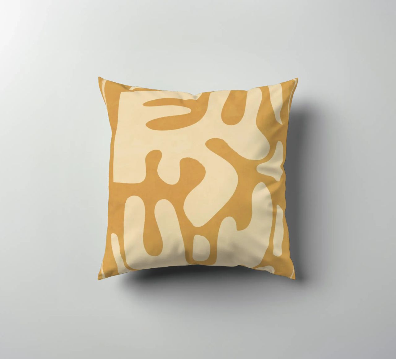 Modern Abstract Minimal Shapes 21 decorative cushion by ThingDesign