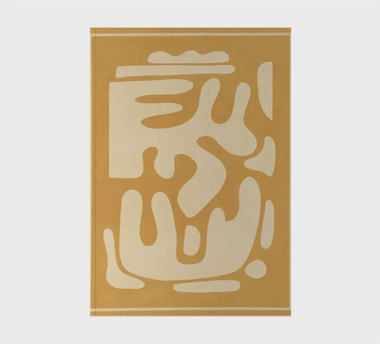 Modern Abstract Minimal Shapes 21 notebook by ThingDesign