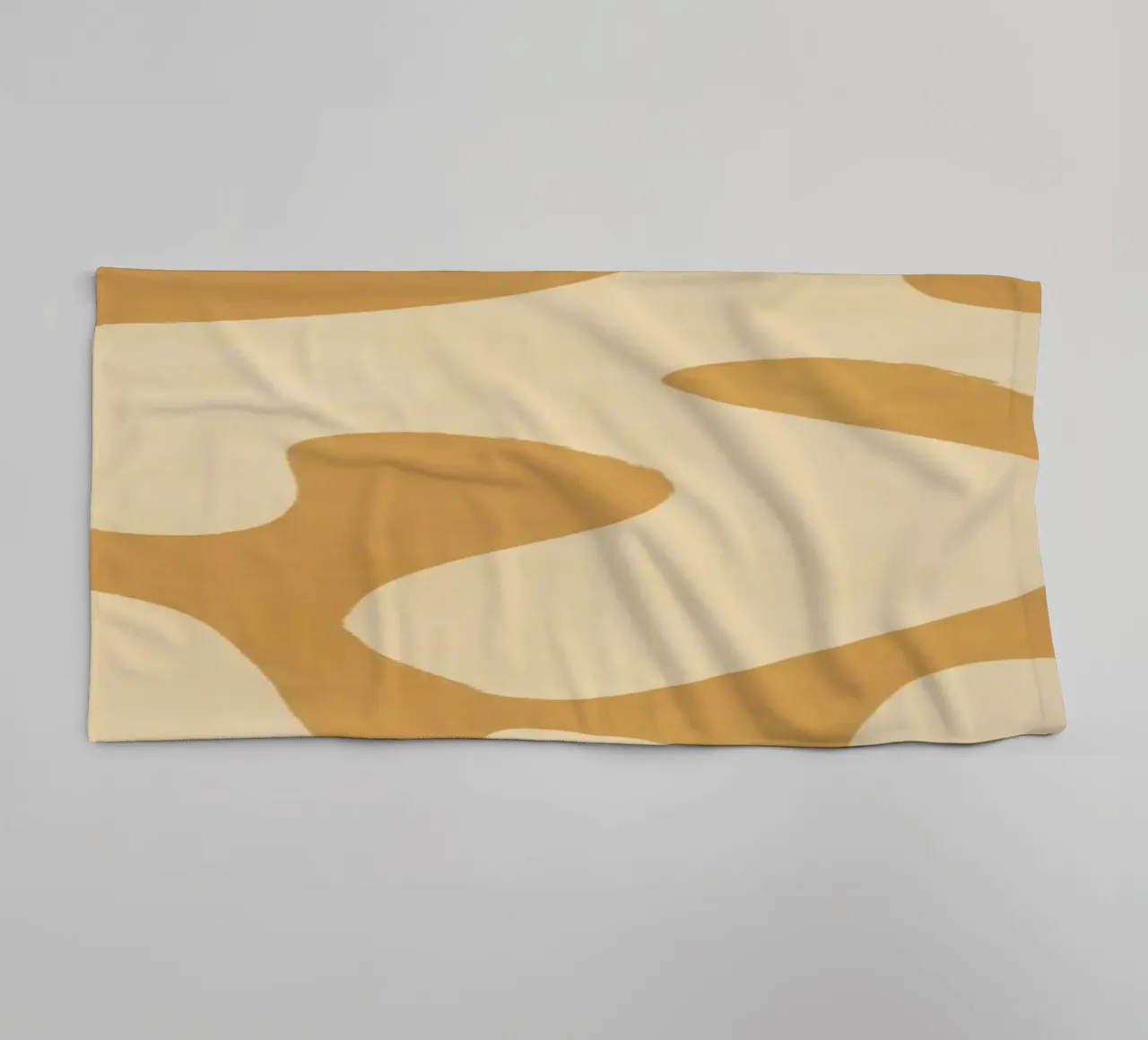 Moderne abstracte minimale vormen 21 badhanddoek van ThingDesign