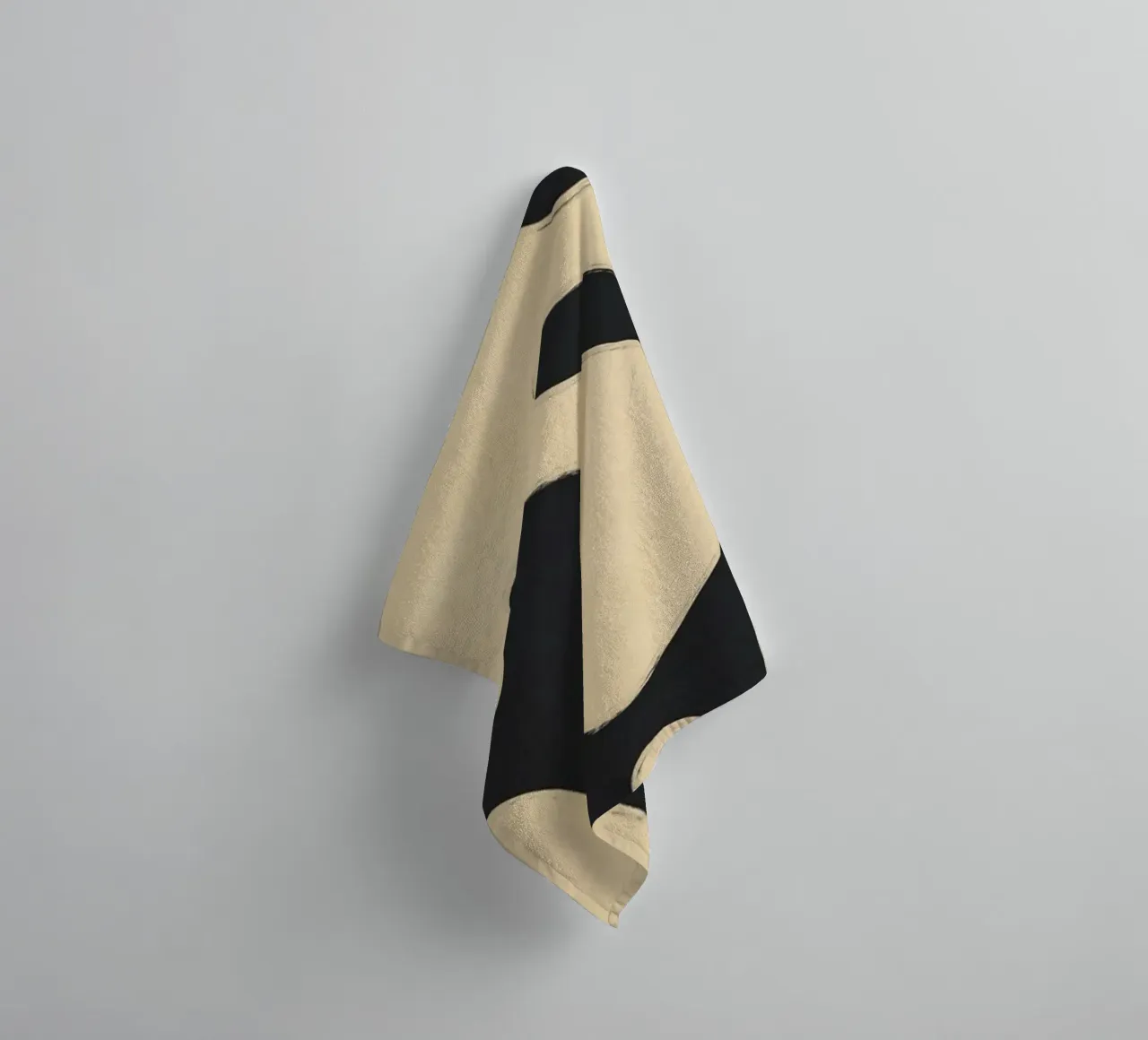 Modern Abstract Minimal Shapes 22 towel by ThingDesign