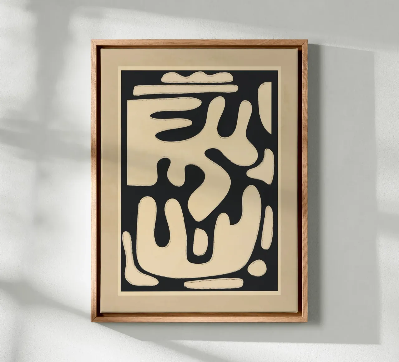 Modern Abstract Minimal Shapes 22 canvas by ThingDesign