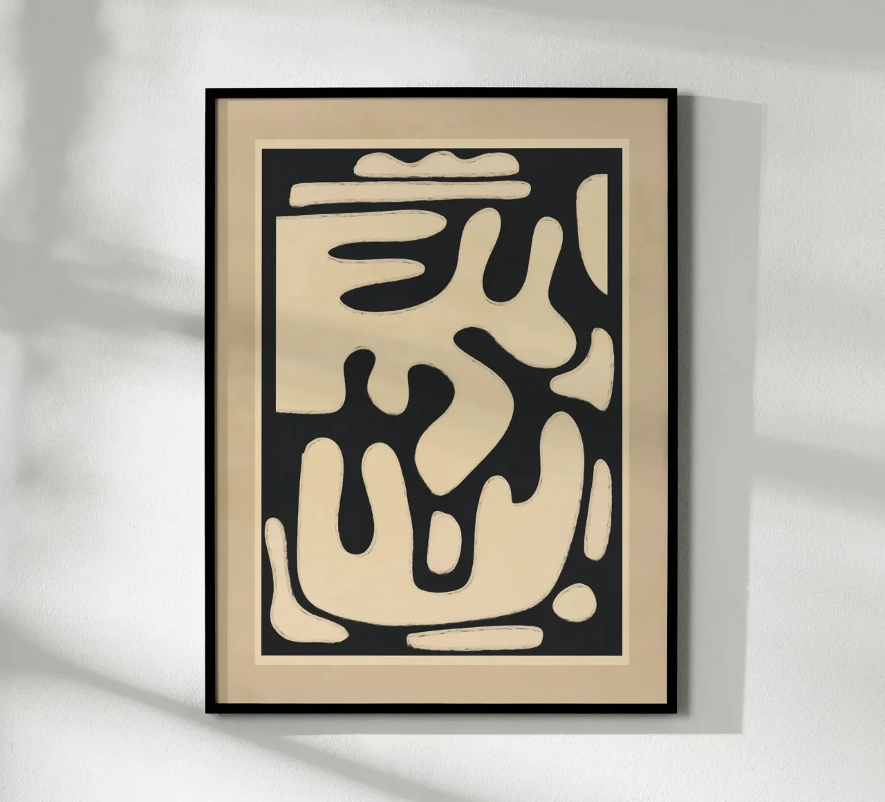 Modern Abstract Minimal Shapes 22 hahnemühle by ThingDesign