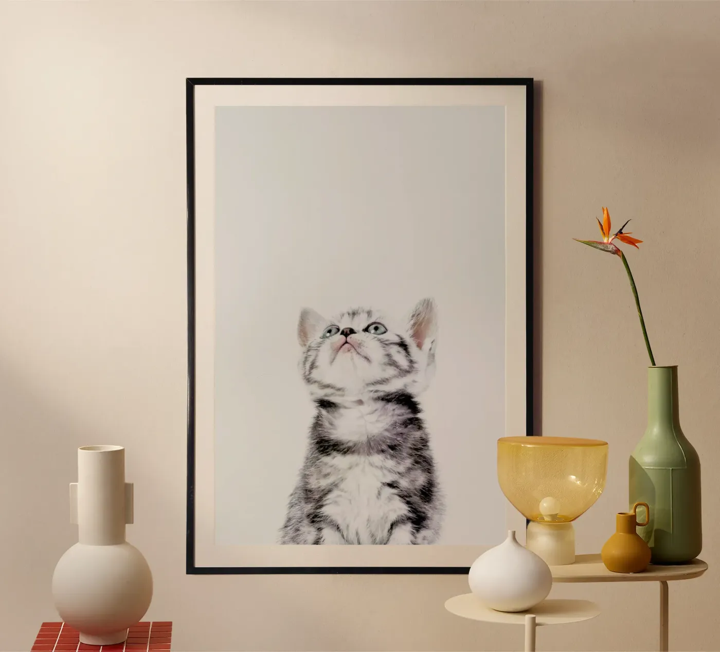Kitten Poster von Paws & Claws