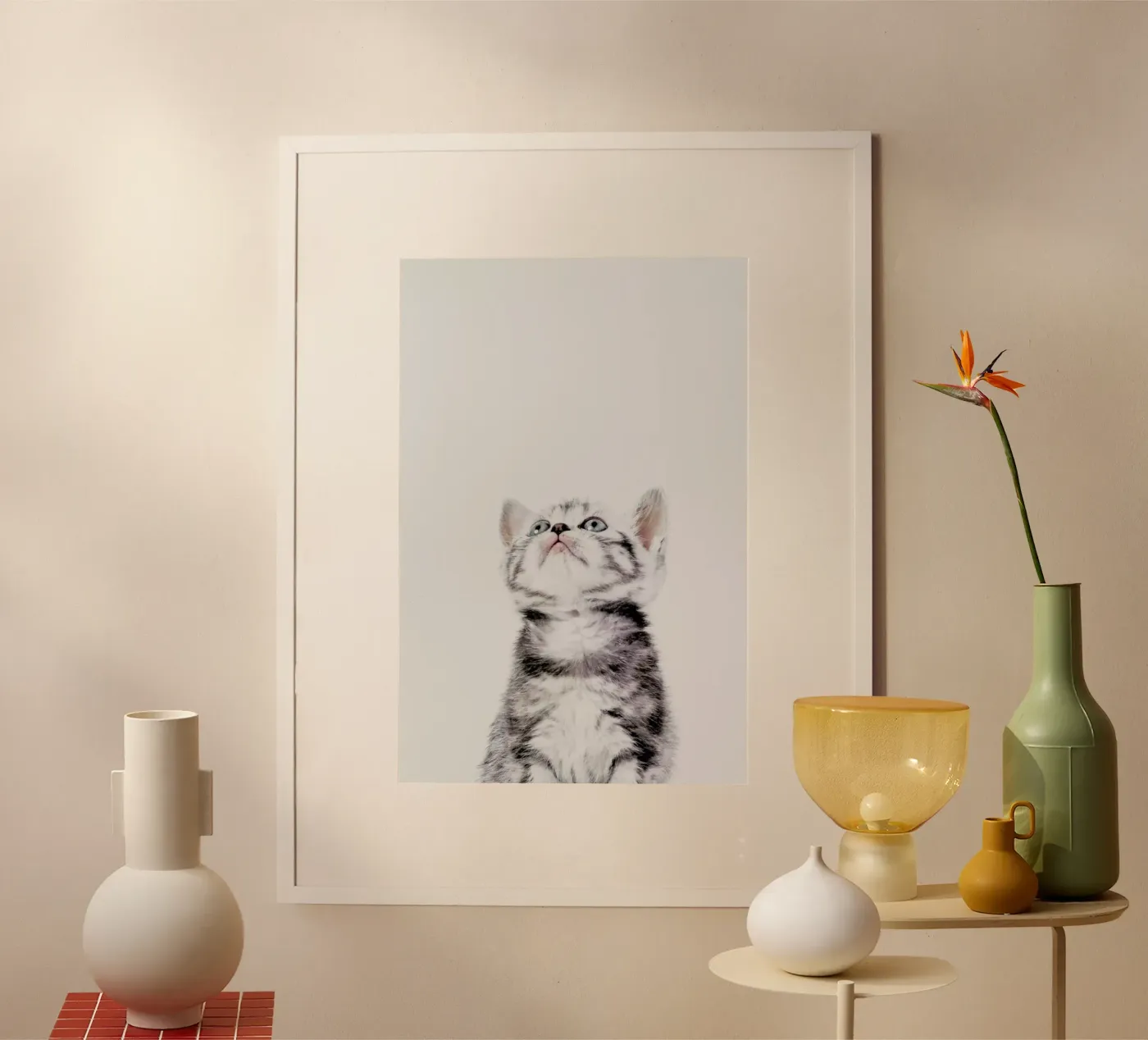 Kitten Poster von Paws & Claws