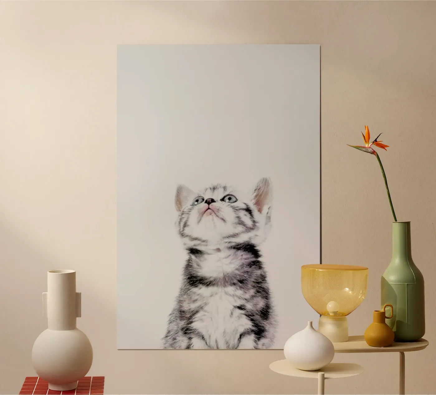 Kitten Poster von Paws & Claws