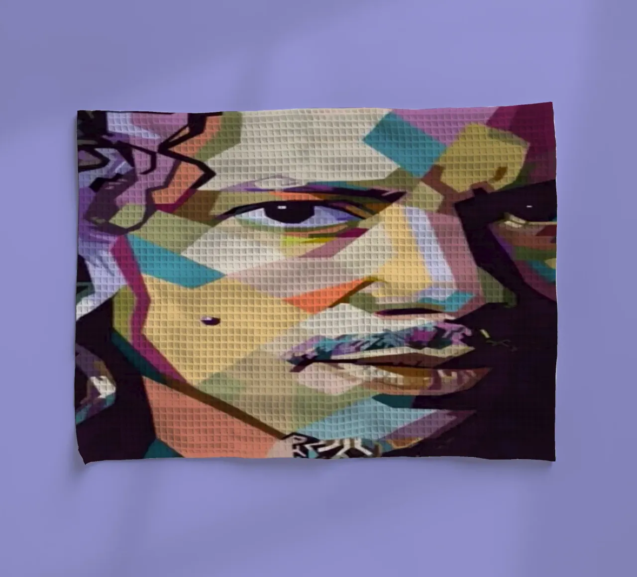 Kirk Hammet Metallica pop art canovaccio da cucina da Hantamrata