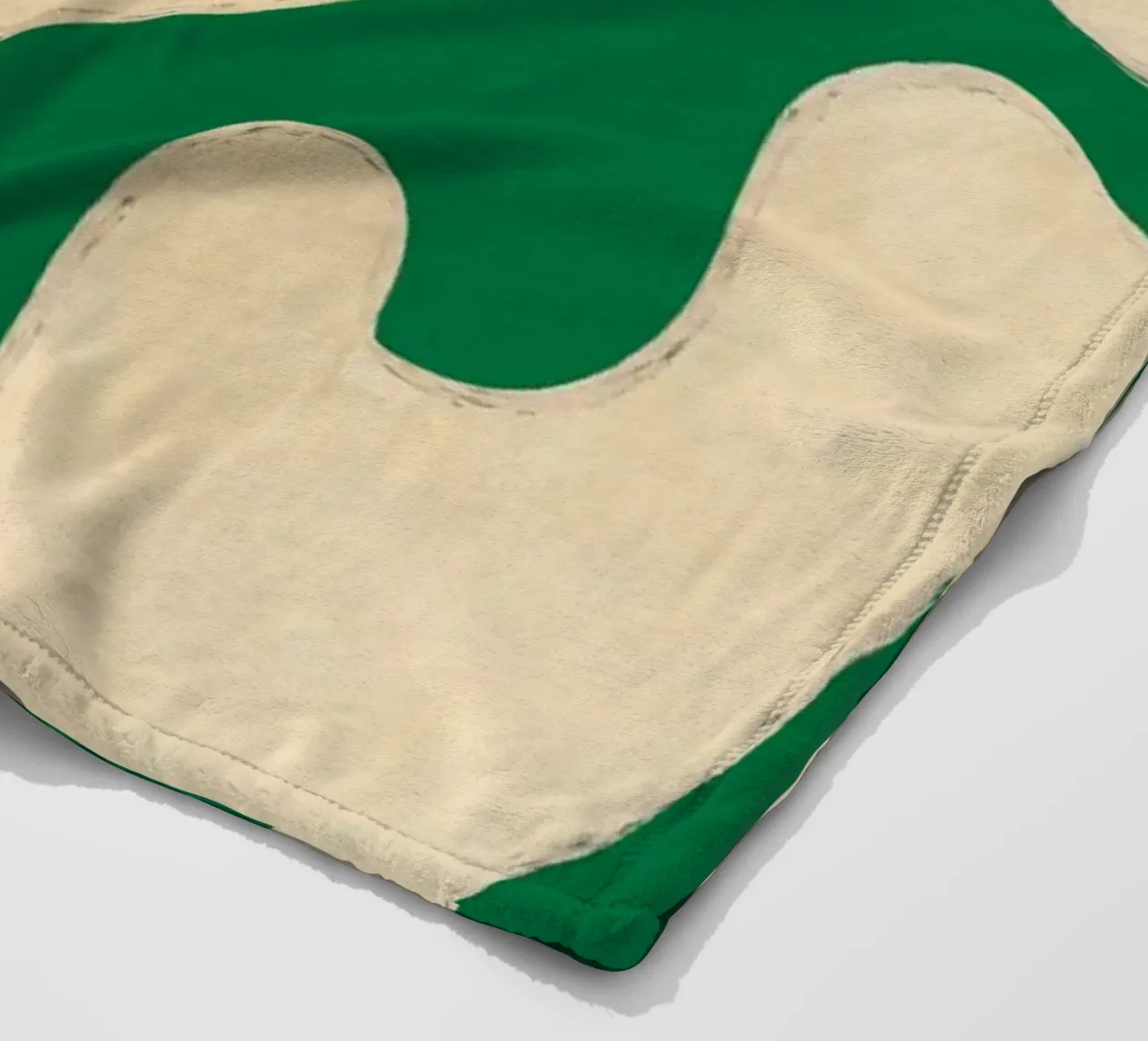 Modern Abstract Minimal Shapes 23 fleece blanket by ThingDesign