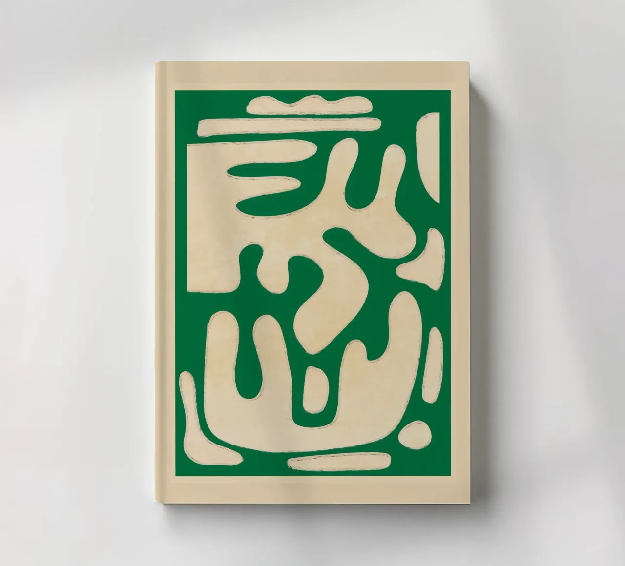 Modern Abstract Minimal Shapes 23 notebook by ThingDesign