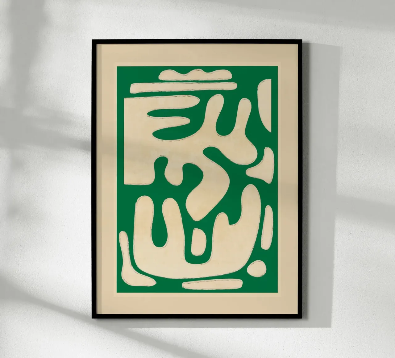 Modern Abstract Minimal Shapes 23 hahnemühle by ThingDesign