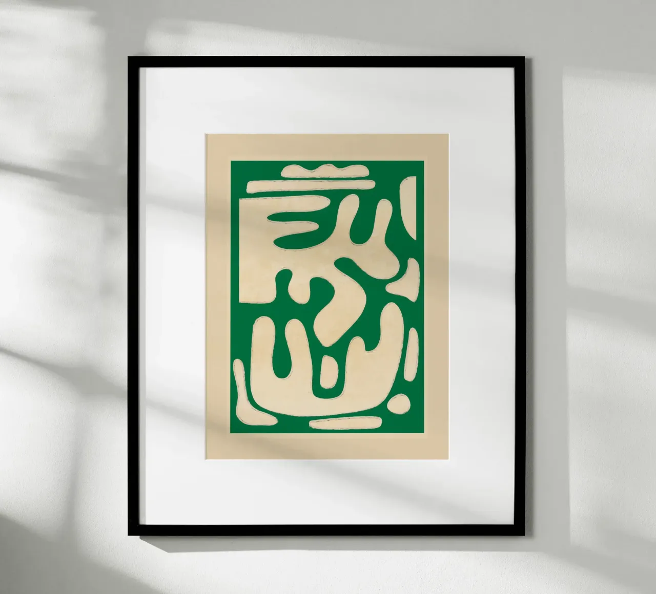 Modern Abstract Minimal Shapes 23 hahnemühle by ThingDesign