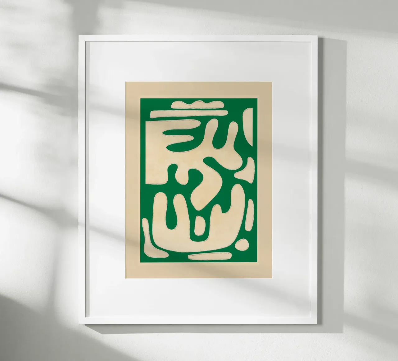 Modern Abstract Minimal Shapes 23 hahnemühle by ThingDesign