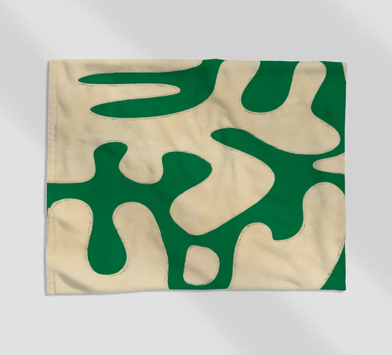 Modern Abstract Minimal Shapes 23 beach towel by ThingDesign
