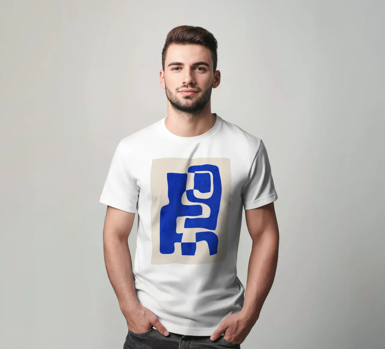 Abstract Art 55-8 t-shirt by ThingDesign