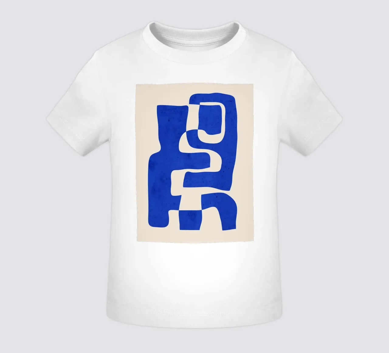 Abstracte kunst 55-8 baby t-shirt van ThingDesign