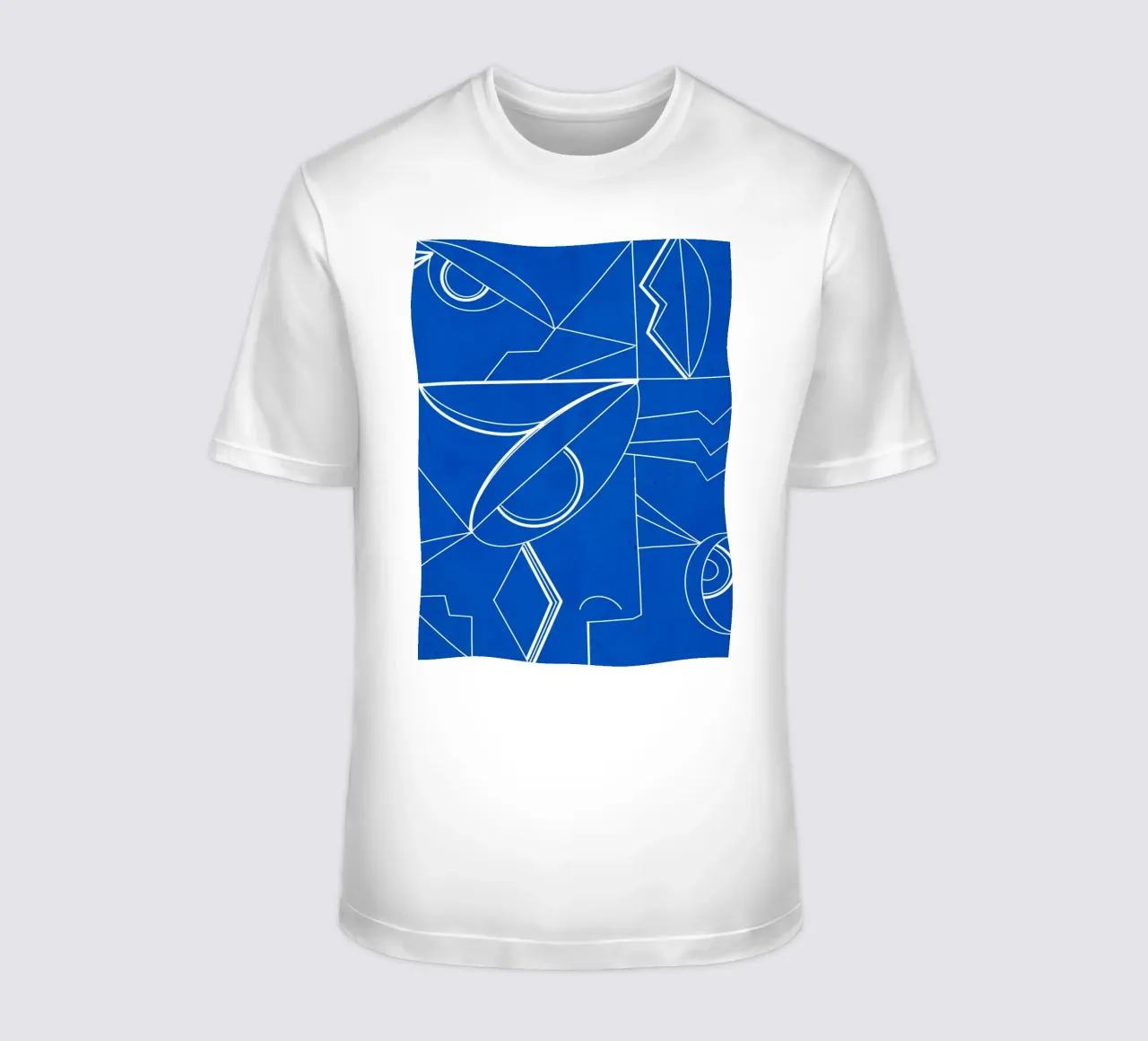 Abstract line art 72 t-shirt by ThingDesign