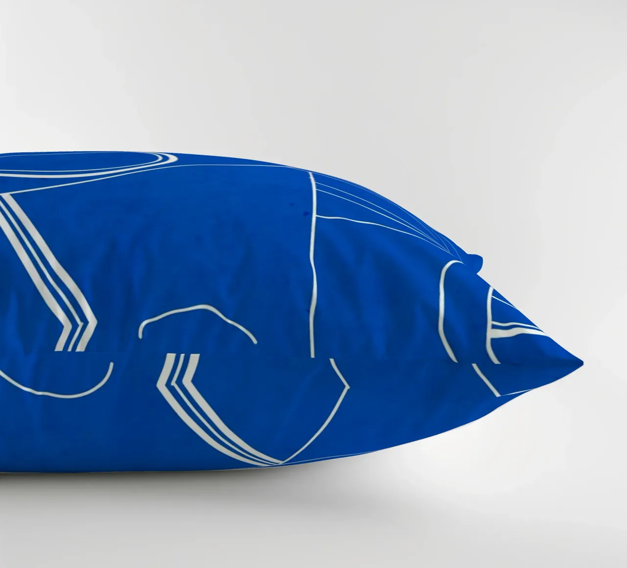 Line art astratta 72 cuscino da ThingDesign