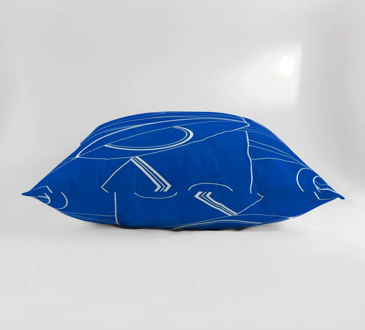 Line art astratta 72 cuscino da ThingDesign