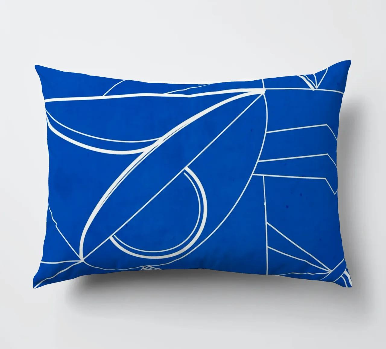 Line art astratta 72 cuscino da ThingDesign