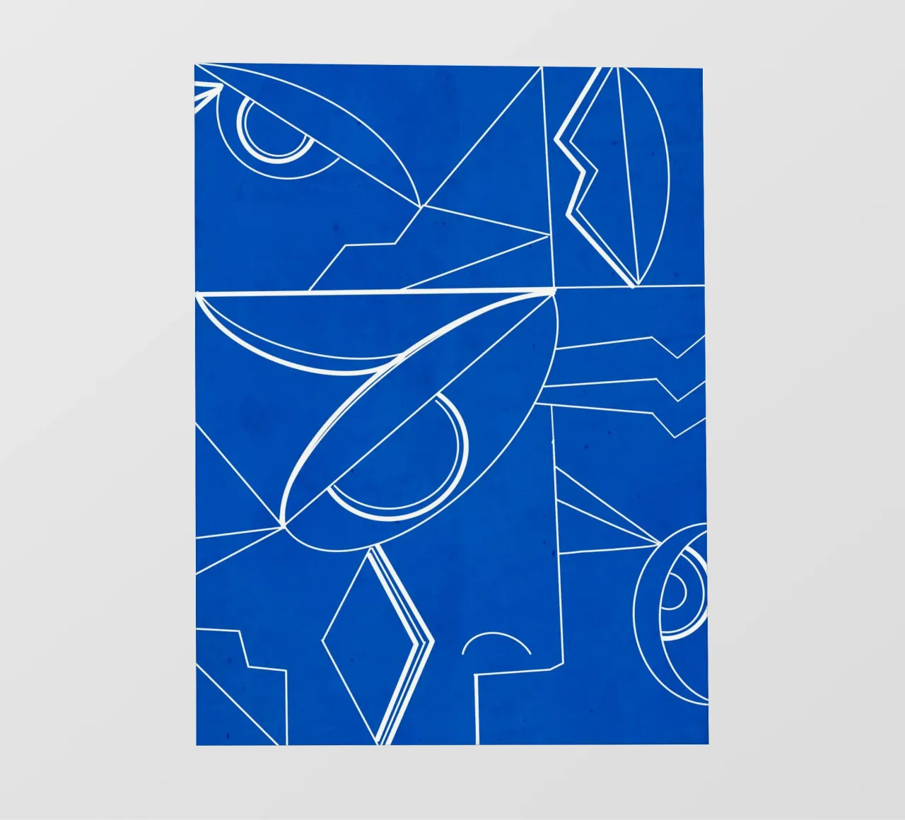 Line art astratta 72 telo in pvc da ThingDesign