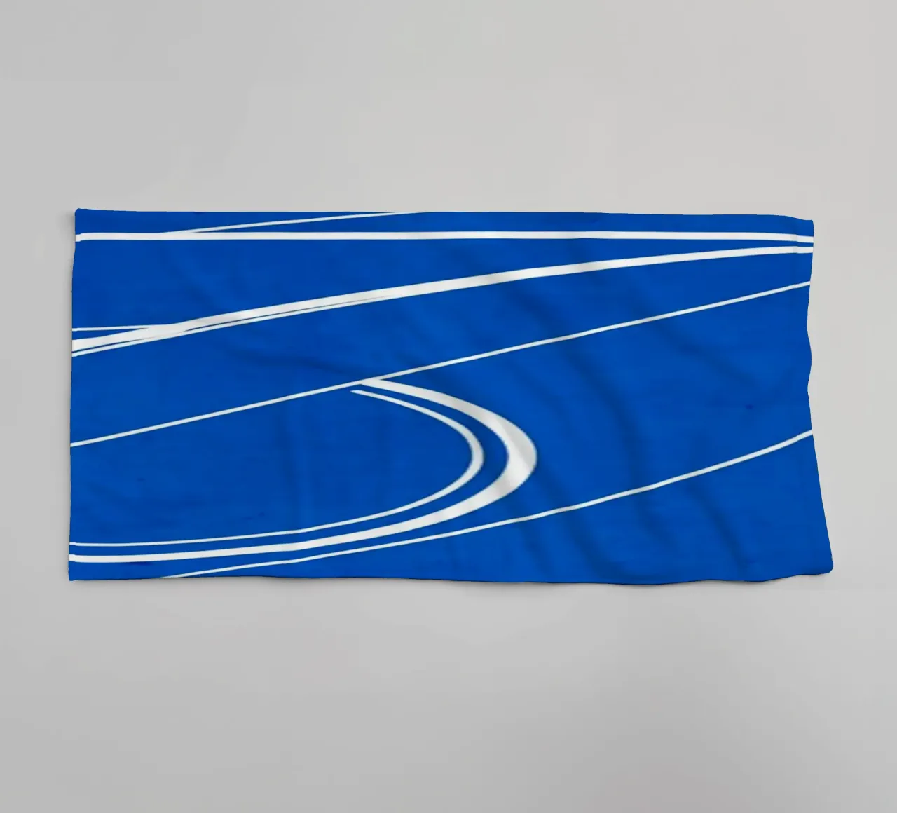 Abstract line art 72 towel by ThingDesign