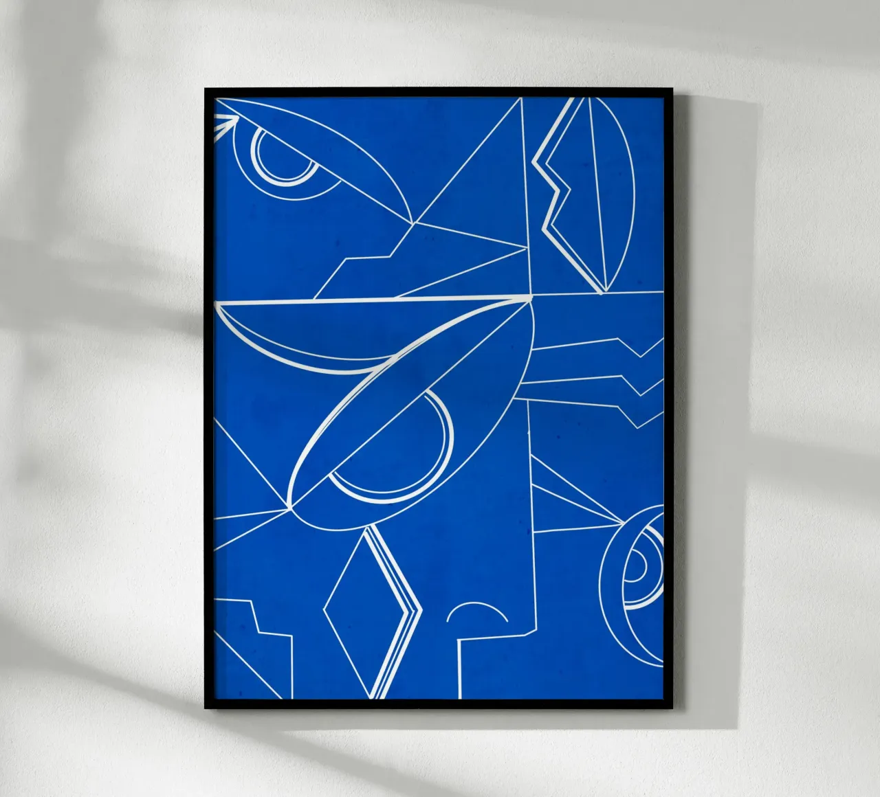 Dessin au trait abstrait 72 poster de ThingDesign