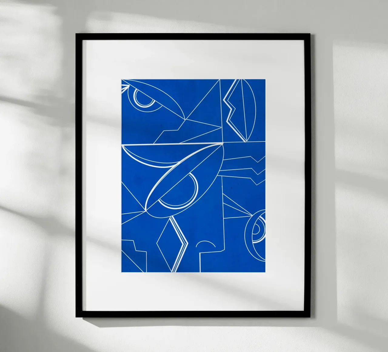 Dessin au trait abstrait 72 poster de ThingDesign