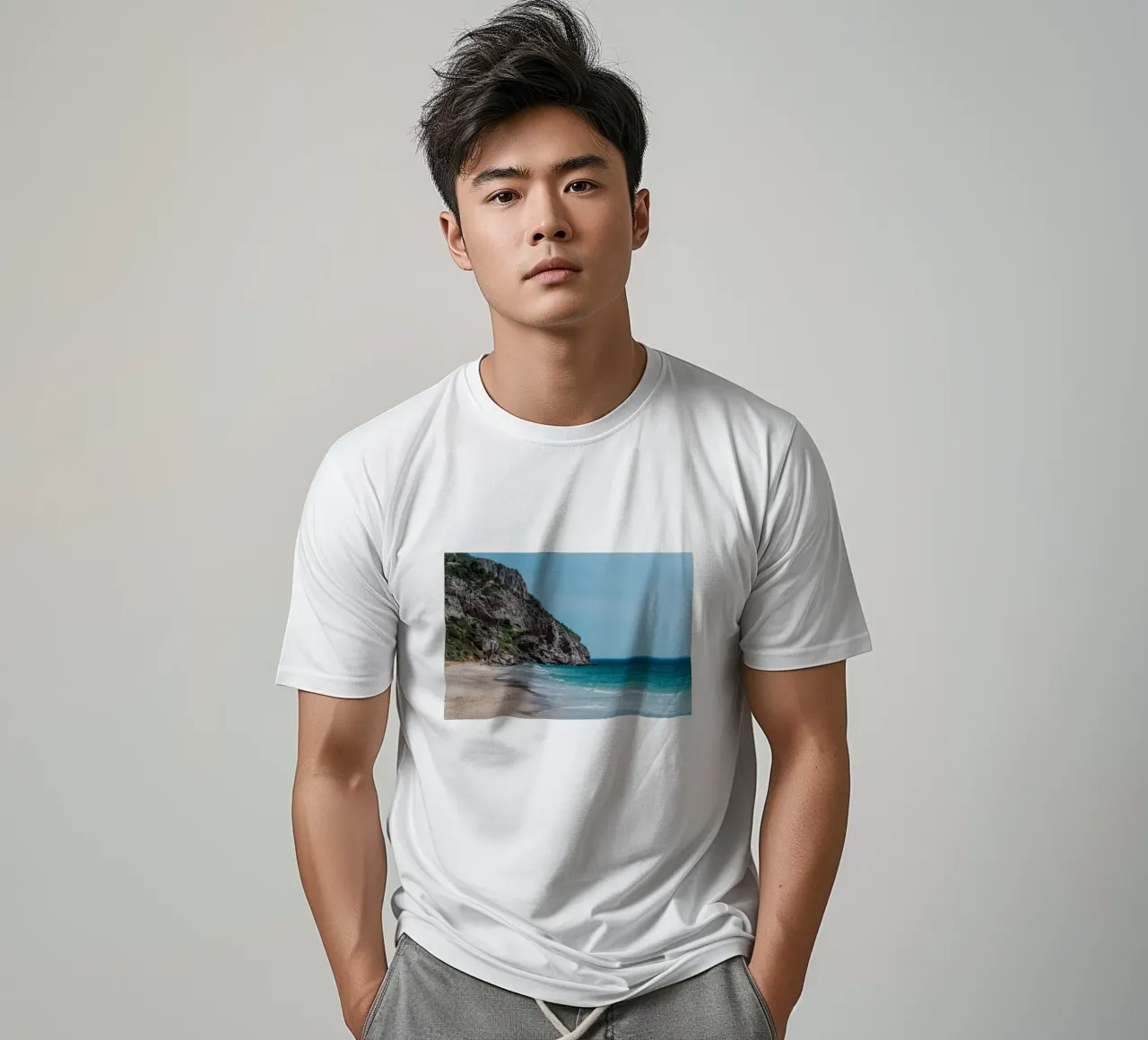 Ricreazione in riva al mare t-shirt da Carinaprint