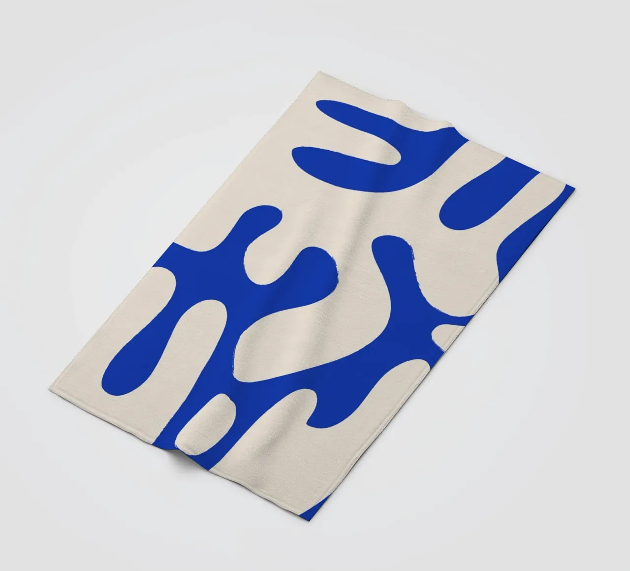 Modern Abstract Minimal Shapes 24 fleece blanket by ThingDesign