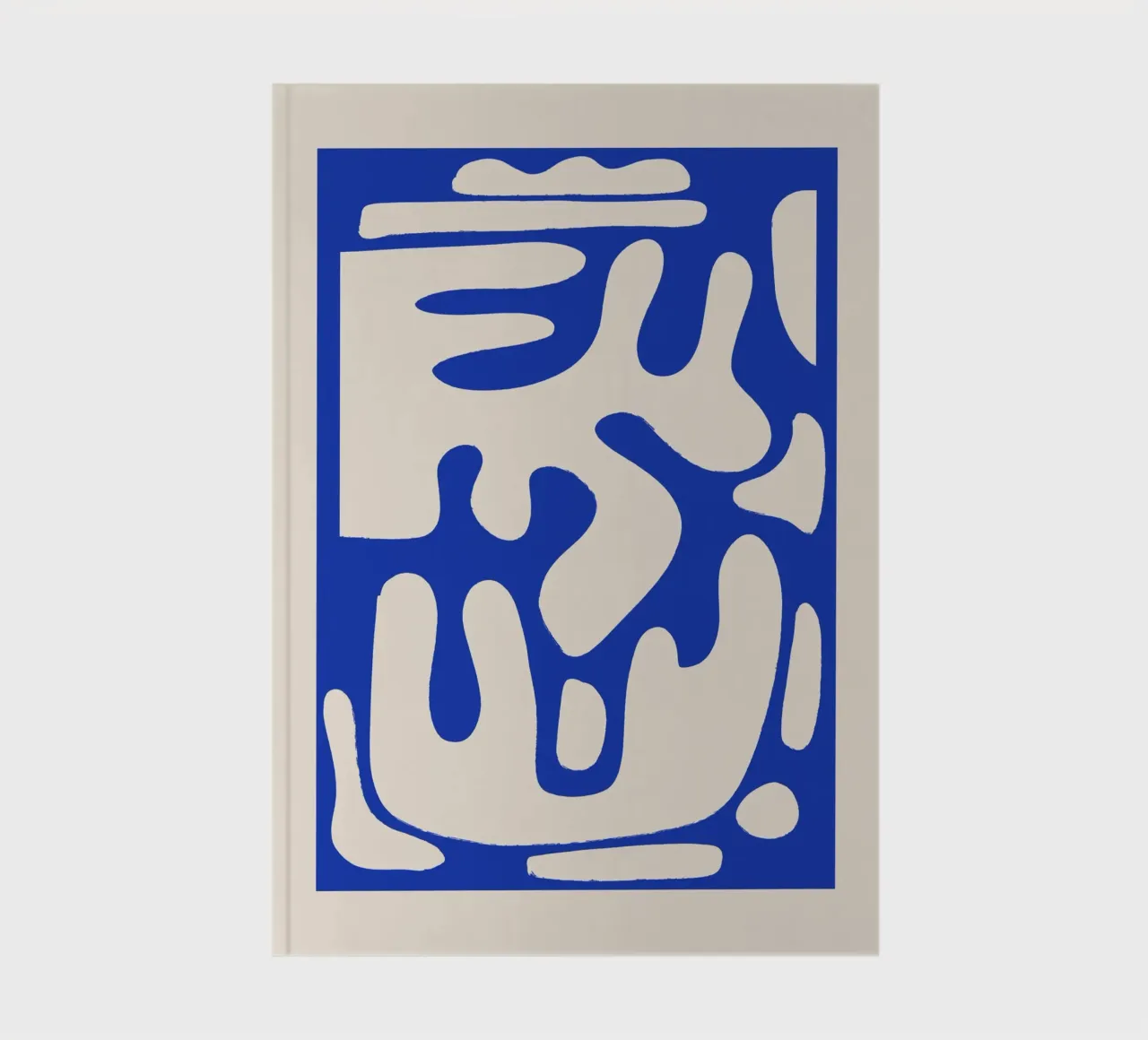 Modern Abstract Minimal Shapes 24 notebook by ThingDesign